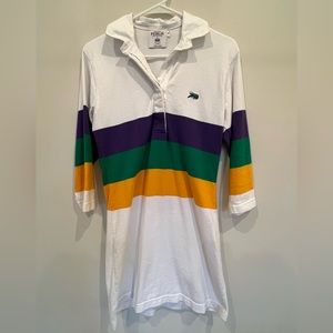 Perlis Mardi Gras Rugby Dress Small